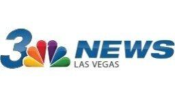 Channel 3 NBC News Las Vegas logo featuring a blue number 3 and NBC peacock symbol alongside blue text